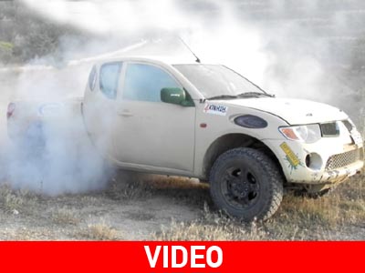 Έκαψε…. το πιο δυνατό pick up (600 ίππων) της Ελλάδας!!!